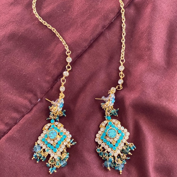 Indian/ Bollywood Wedding Jewelry Set - Picture 4 of 6